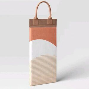 Threshold Garden Kneeler Pad 18x8 Foam Cushion Terracotta Neutral w/ Handle